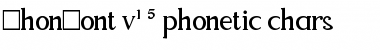 Phonetic v1.5  phonetic chars