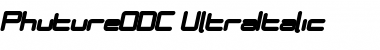 PhutureODC Ultra Font