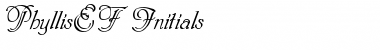 Phyllis Initials Font