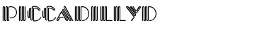 PiccadillyD Font