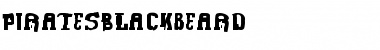 PiratesBlackbeard Font