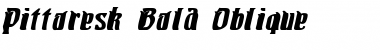 Pittoresk Bold Oblique Font