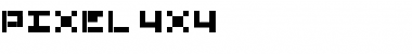 Pixel 4x4 Font