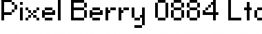 Pixel Berry 08/84 Ltd.Edition Font