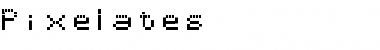 Pixelates Font