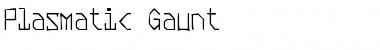 Plasmatic Gaunt Font