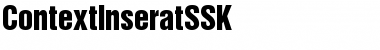 ContextInseratSSK Regular Font