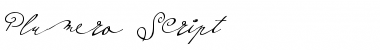 Plumero Script Font