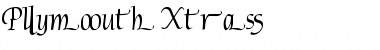 Plymouth Xtras Font