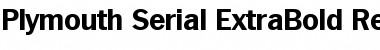 Plymouth-Serial-ExtraBold Font