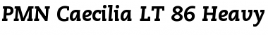 Caecilia LT HeavyItalic Font