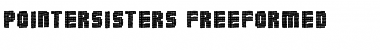 PointerSisters-Freeformed Font