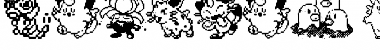 Pokemon pixels 1 Font