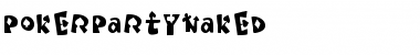 PokerPartyNaked Font