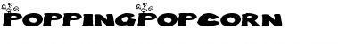 PoppingPopcorn Font