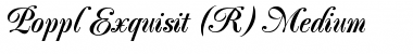 Poppl-Exquisit BQ Font