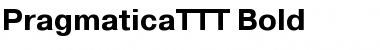 PragmaticaTTT Bold Font