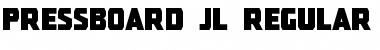 Pressboard JL Font
