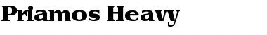 Priamos-Heavy Font