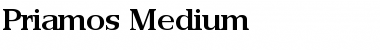 Priamos-Medium Font