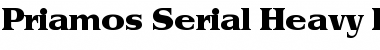 Priamos-Serial-Heavy Font