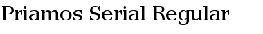 Priamos-Serial Font