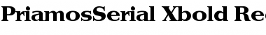 PriamosSerial-Xbold Font