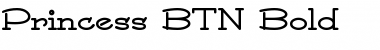 Princess BTN Bold Font
