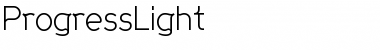 ProgressLight Font
