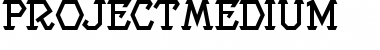 ProjectMedium Font