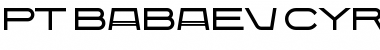 BabaevC Font