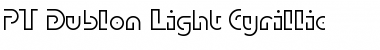 DublonLightC Regular Font