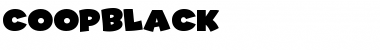 CoopBlack Font