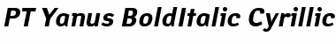 YanusC Bold Italic