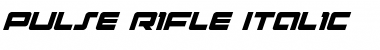 Pulse Rifle Italic Font