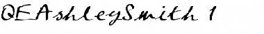 QEAshleySmith- Regular Font