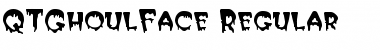 Download QTGhoulFace Font