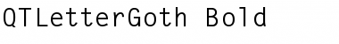 QTLetterGoth Bold Font