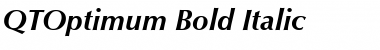 QTOptimum Bold Italic