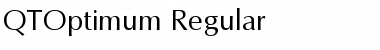 QTOptimum Regular Font