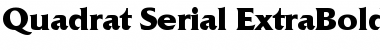 Download Quadrat-Serial-ExtraBold Font