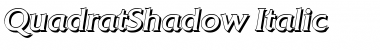 QuadratShadow Font