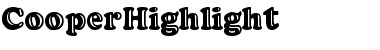 CooperHighlight Regular Font
