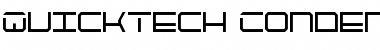 QuickTech Condensed Condensed Font