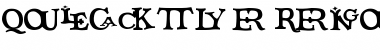 Quicktype Regular Font