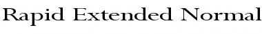 Download Rapid Extended Font