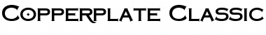 Copperplate Classic Plain Regular Font