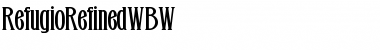 RefugioWBW Font