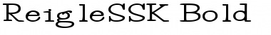 ReigleSSK Font