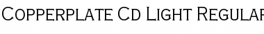 Copperplate-Cd-Light Font